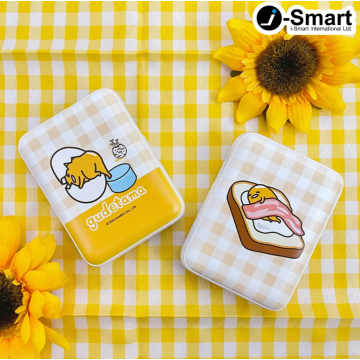 Sanrio授權-10000mAh快充PowerBank-格紋系列~GUDETAMA 蛋黃哥